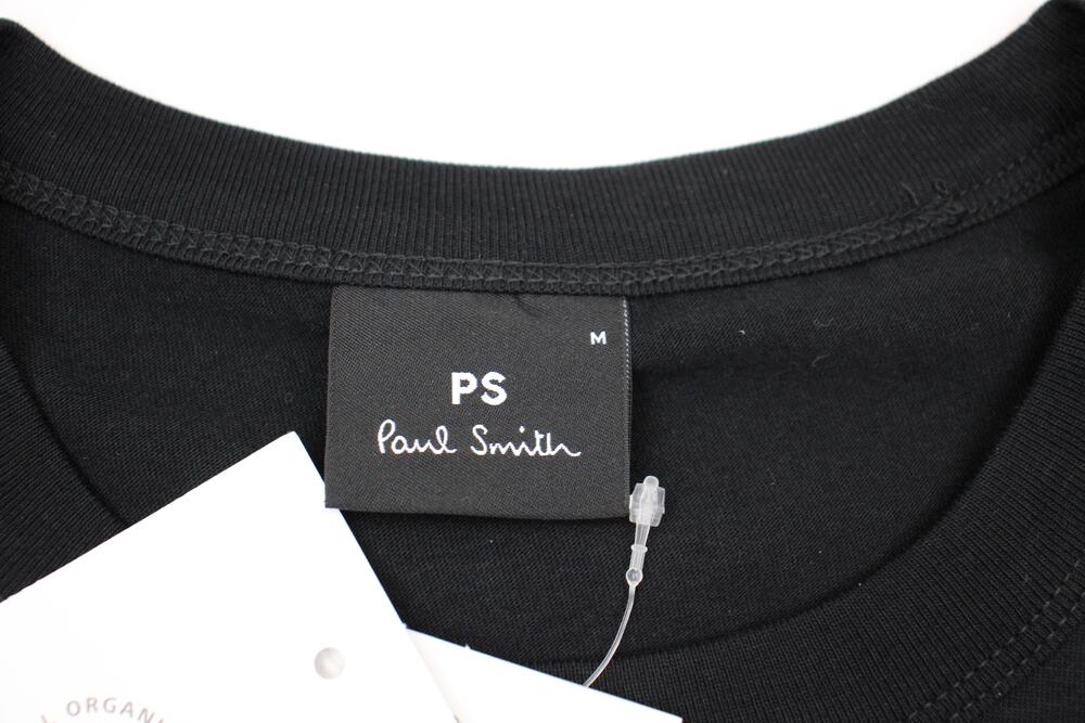 PS Paul Smith T Shirt Mens Medium Black Racing Graphic Organic Cotton Tee NWT - Picture 6 of 6